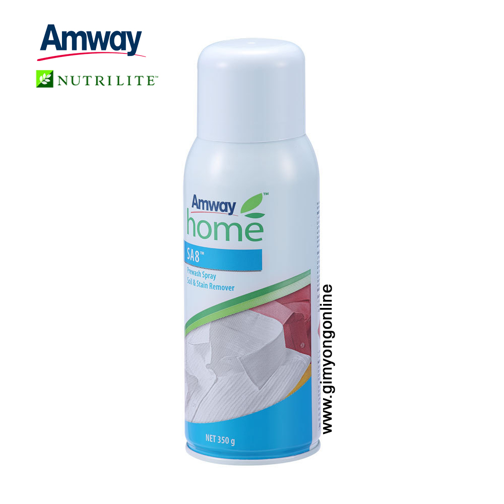 สเปรย์ขจัดคราบสกปรกก่อนการซัก Sa8 Prewash Spray Soil & Stain Remover 350g.