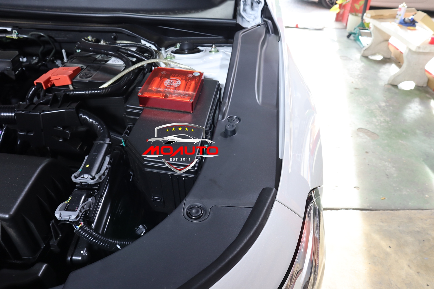 แผ่นปิดข้างเครื่อง 6 ชิ้น สำหรับ CIVIC FE 1.5 TURBO เท่านั้น