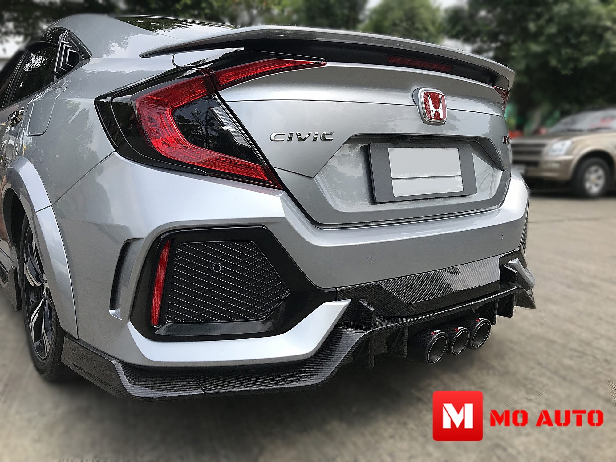 ชุดแต่ง TYPE-R สำหรับ CIVIC FC 2016-2021 (แบบเปลี่ยนกันชน)