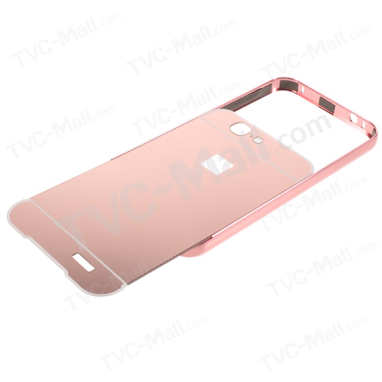 Case Huawei G7 / Pre-order * เคส 2 in1โลหะกรอบเหมือนกระจก *