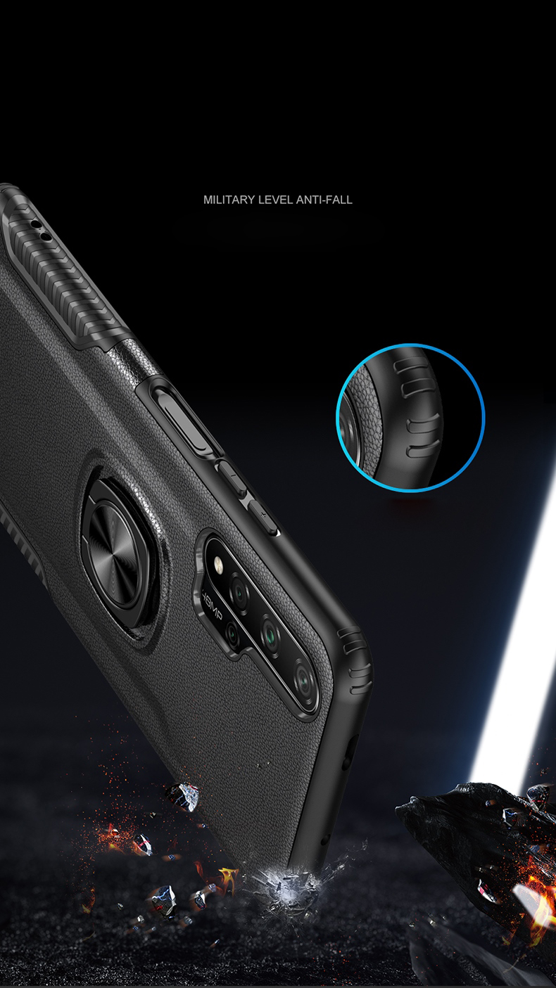 Case Huawei Nova 5T / Pre-order * 360 องศา หมุนแหวน + ขา PC + TPU Case ไฮบริด *