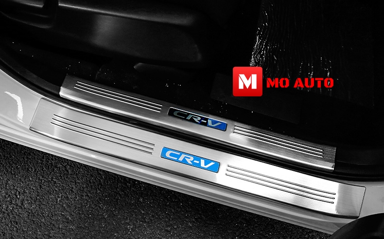 สคับเพลทกันรอยภายในและภายนอก CR-V G5