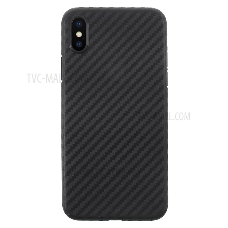 Case iPhone X, iPhone XS / Pre-Order * คาร์บอนไฟเบอร์เนื้อพลาสติกบางพิเศษ *