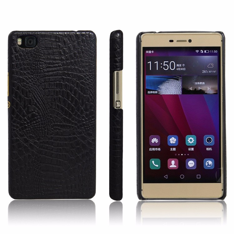 Case Huawei P8 Max / Pre-order * เคสหนัง PUเคลือบลายจระเข้ *