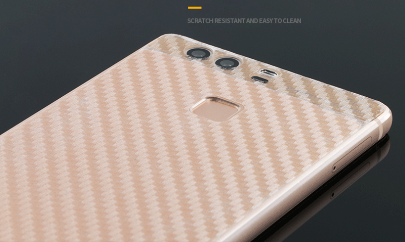 ฟิล์มกันรอย ด้านหลัง Huawei P10 / Pre-order * 3D คาร์บอนไฟเบอร์ปกหลังฟิล์มป้องกันลื่น *