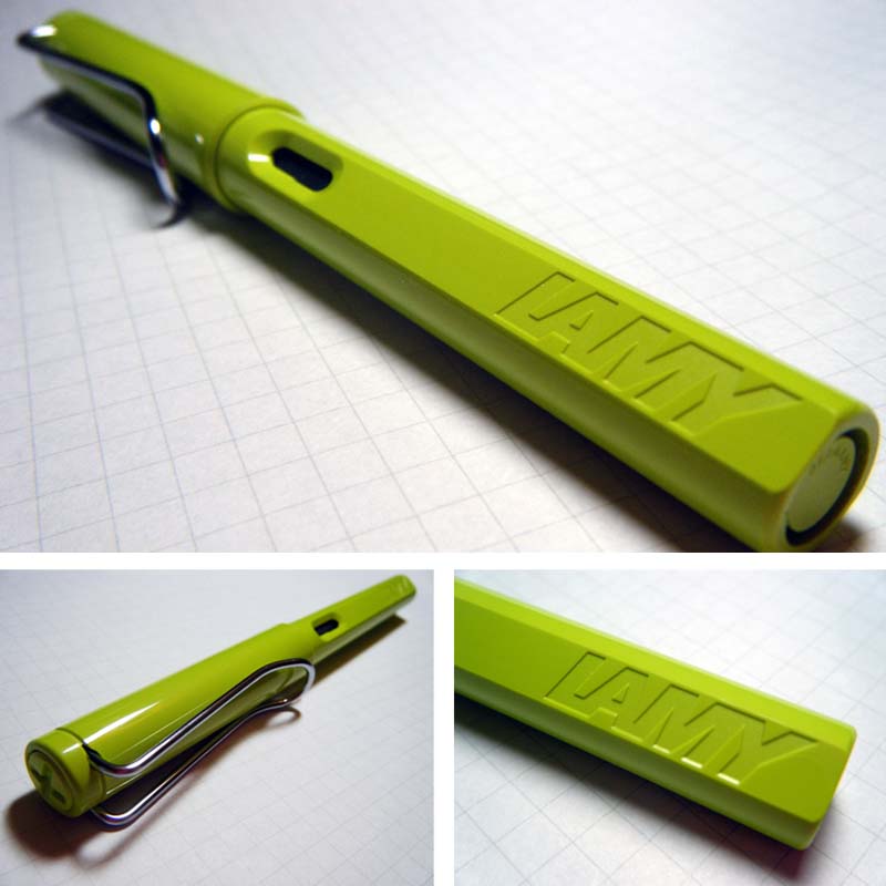 Lamy Safari Fountain Pen Lime Green 2011 Limited Edition
