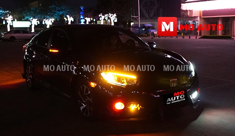 คิ้วไฟหน้า LED CIVIC FC / FK