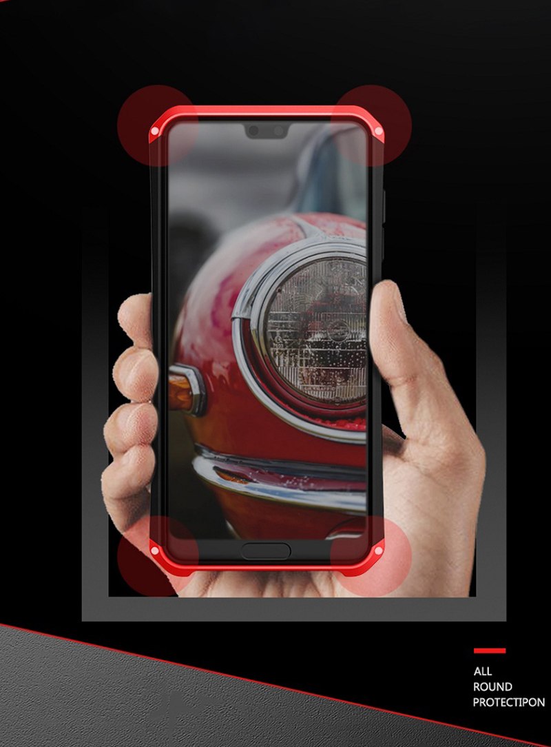 Case Huawei P10 Plus / Pre-order * เคสโลหะ อลูมิเนียม 360 หรูหราเต็มฝาครอบอลูมิเนียมโลหะกรอบพีซี แข็ง *