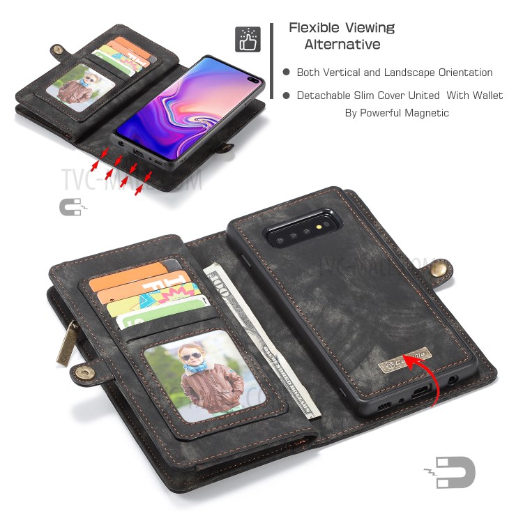 Case Samsung Galaxy S10 / Pre-Order * CASEME 008 Series [ถอดได้ 2-in-1] กระเป๋าใส่อเนกประสงค์แยก *