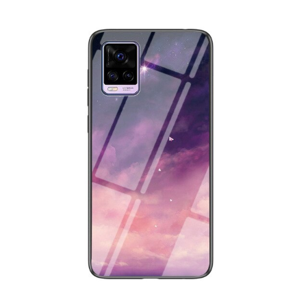 Case Vivo V20 Pro / Pre-Order * เคสลาย Starry กระจกนิรภัยหรูหรา *