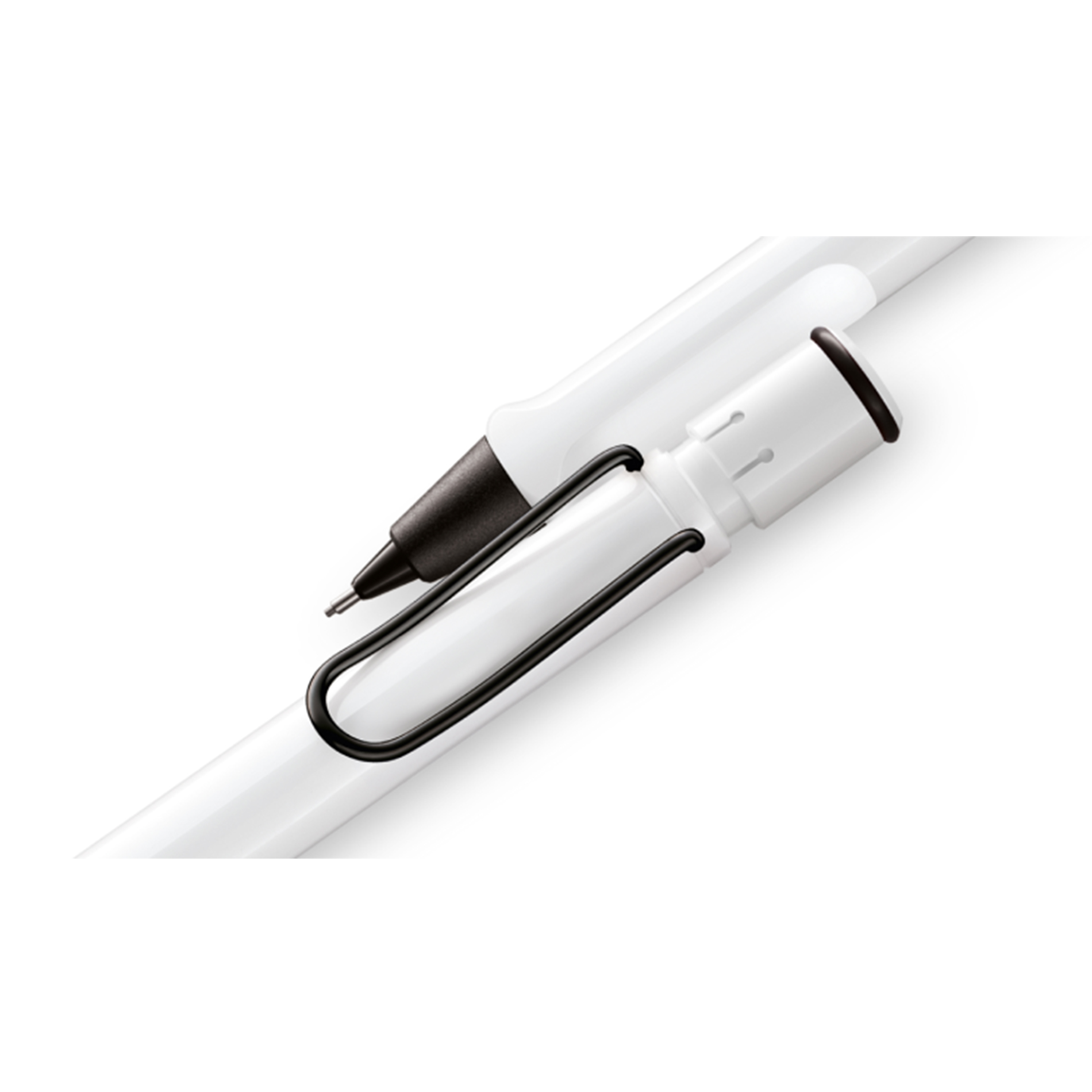 LAMY safari retro white & black pencil