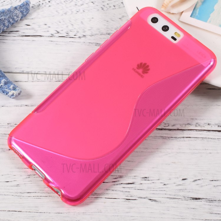 Case Huawei P10 / Pre-order * เคส TPU การออกแบบลายเส้น S-line *