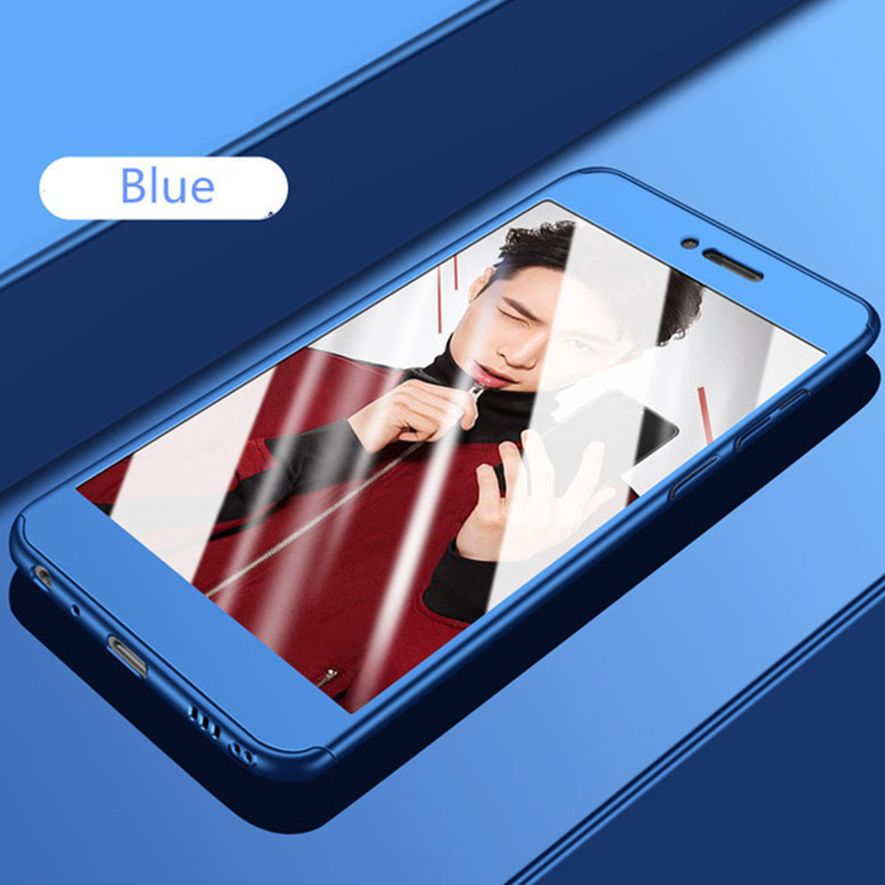 Case Huawei nova 2i * เคสป้องกันมีฝาครอบเต็ม 360 องศา + กระจก *