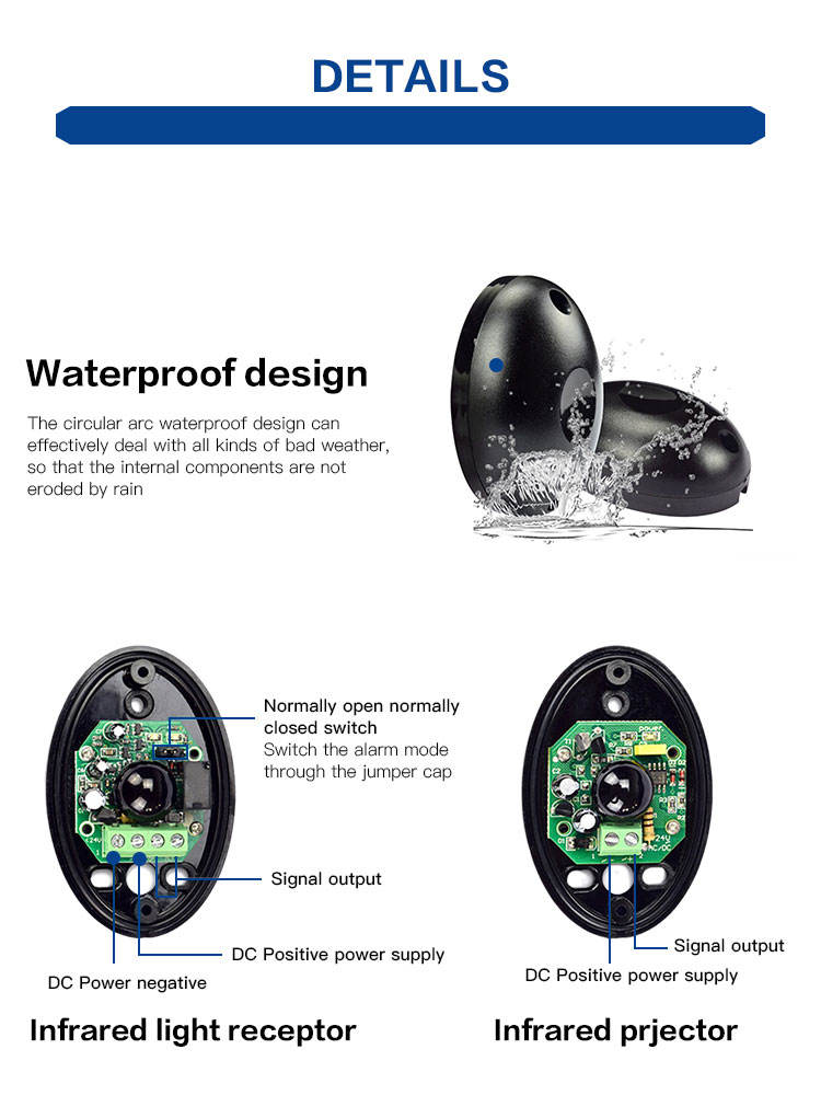 เซ็นเซอร์กันหนีบ(มีสาย)