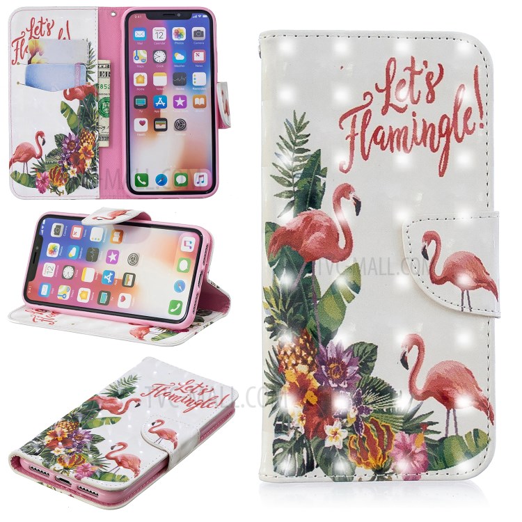 Case iPhone X, iPhone XS / Pre-Order * รูปแบบลวดลายจุดไฟประดับ *