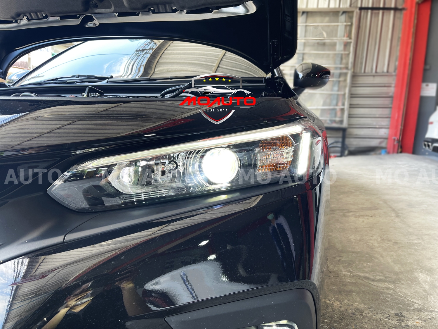 หลอดไฟหน้า LED สำหรับ CIVIC FE