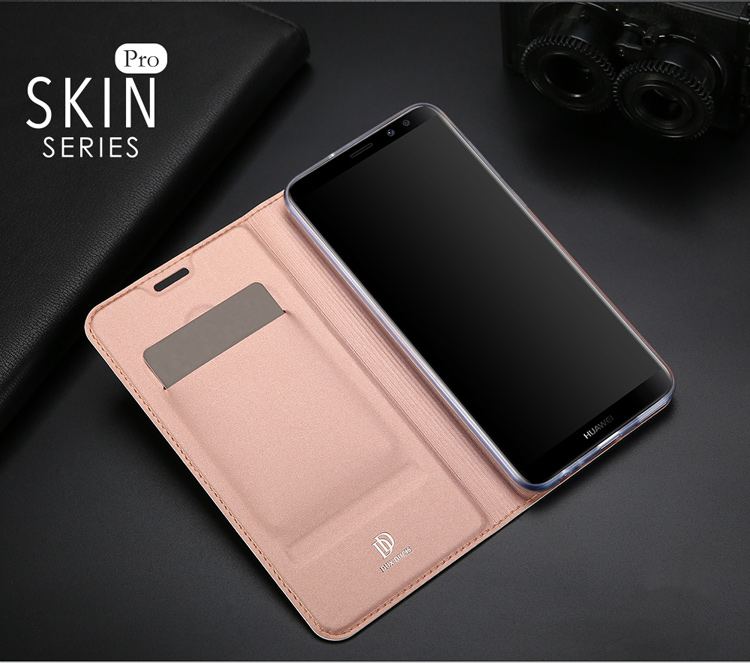 Case Huawei nova 2i / Pre-order * DUX DUCIS หนัง PU ที่มีผิวมันเงาและเรียบเนียน *