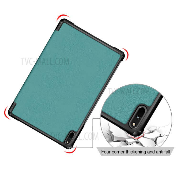 Case HUAWEI MatePad 11 # Pre- Order * เคส 3 พับ Auto Wake / เคสหนังสมาร์ทแท็บเล็ต วัสดุคุณภาพสูงและฝีมือประณีต ความทนทานสูง ฟังก์ชั่นปลุก / หลับอัตโนมัติอัจฉริย *