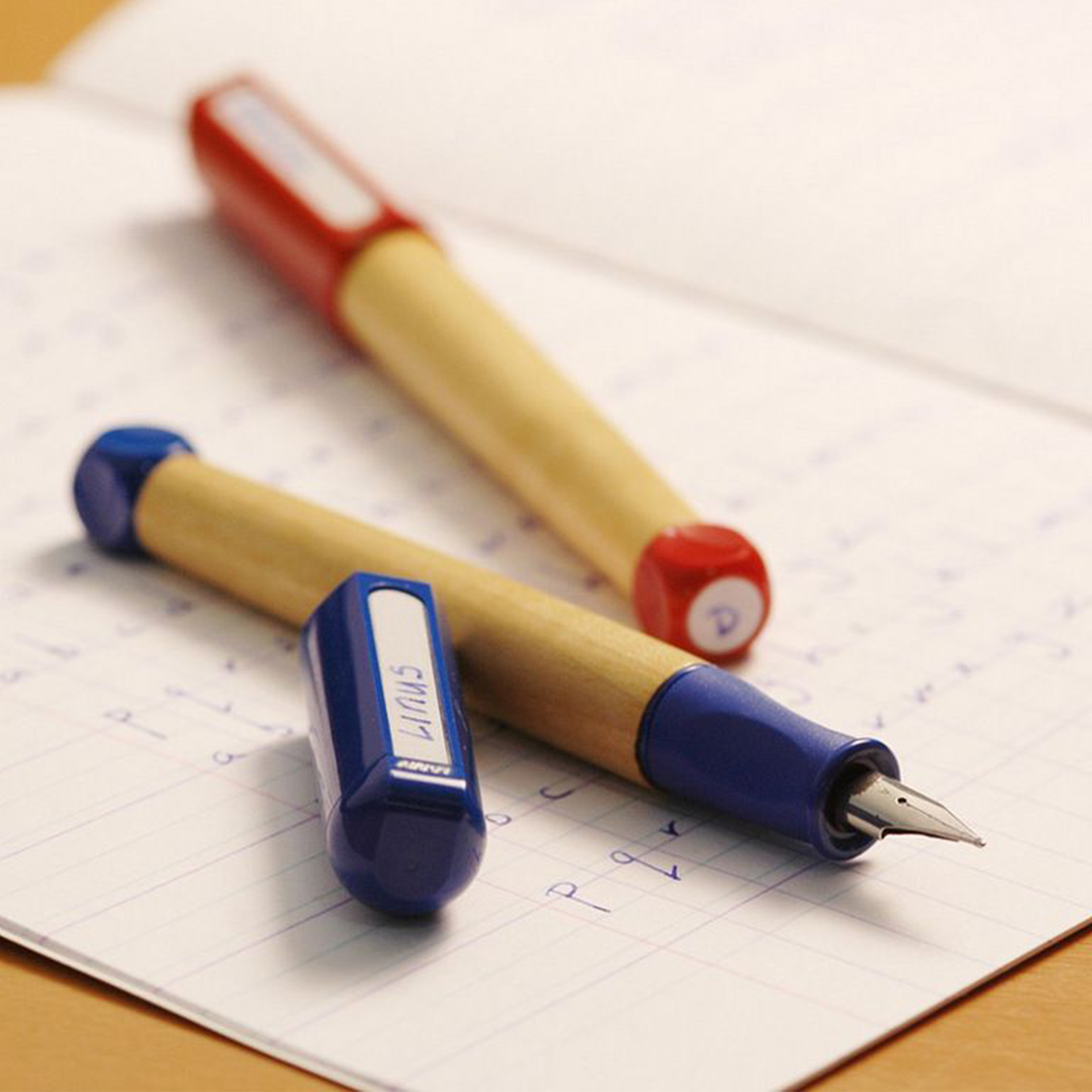 LAMY abc red fountain pen