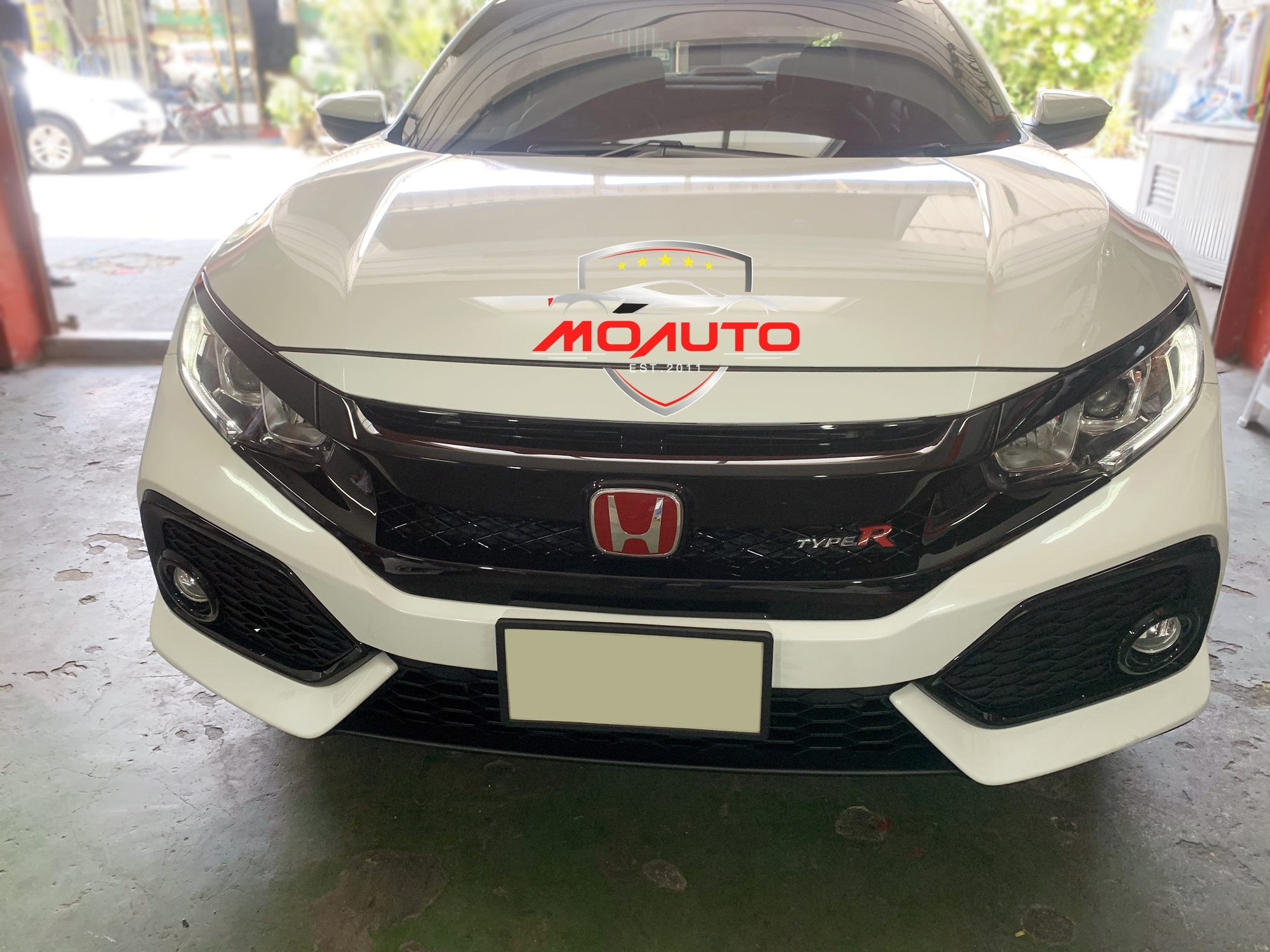 ชุดแต่งกันชนหน้าสำหรับ CIVIC FC ทรง FK HATCHBACK