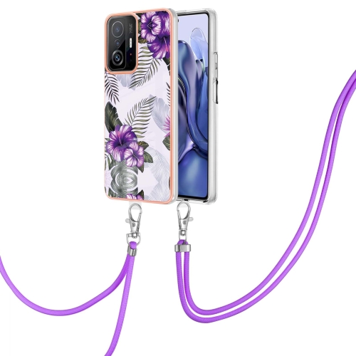 Case Xiaomi 11T / 11T Pro # Pre-Order * เคสเคลือบไฟฟ้า IMD เคสโทรศัพท์ TPU ด้วยเชือกเส้นเล็ก *