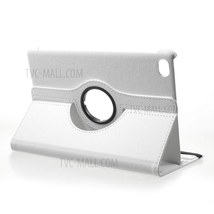 Case Huawei MediaPad M5 Lite 10' / Pre-order * เคสหนังหมุน 360 องศาแบบหมุนผิวลิ้นจี่ *