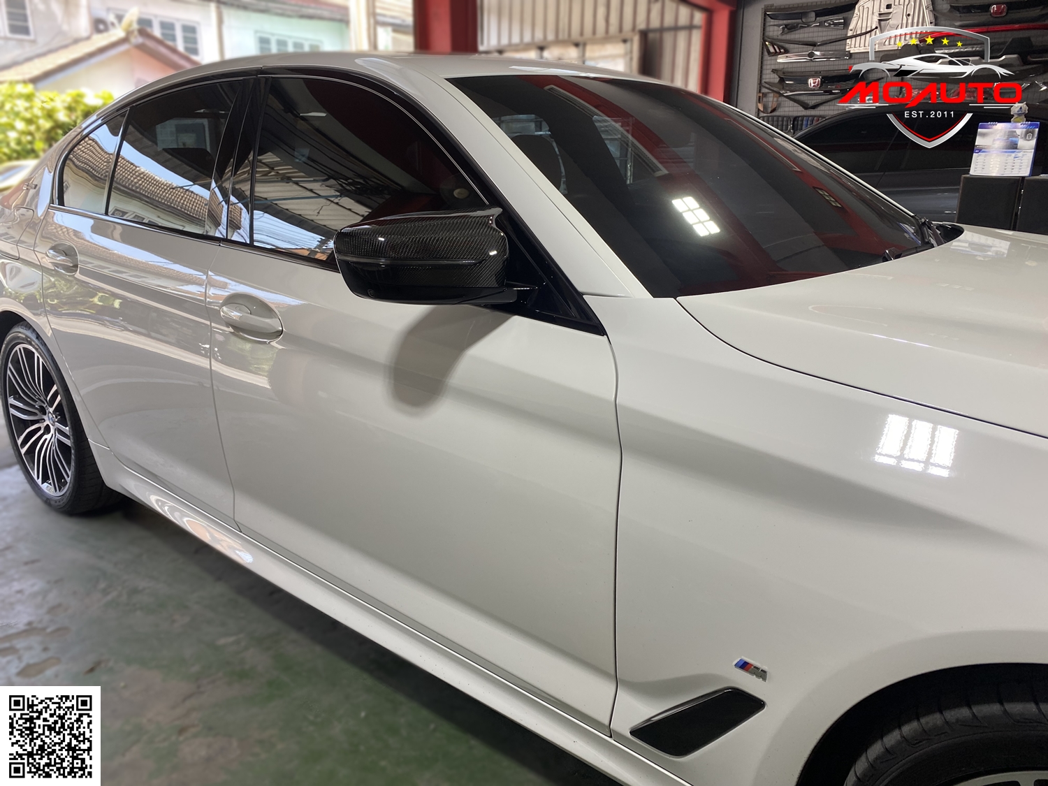 ฝากระจกมองข้าง Carbon แท้ ทรง M5 BMW G30