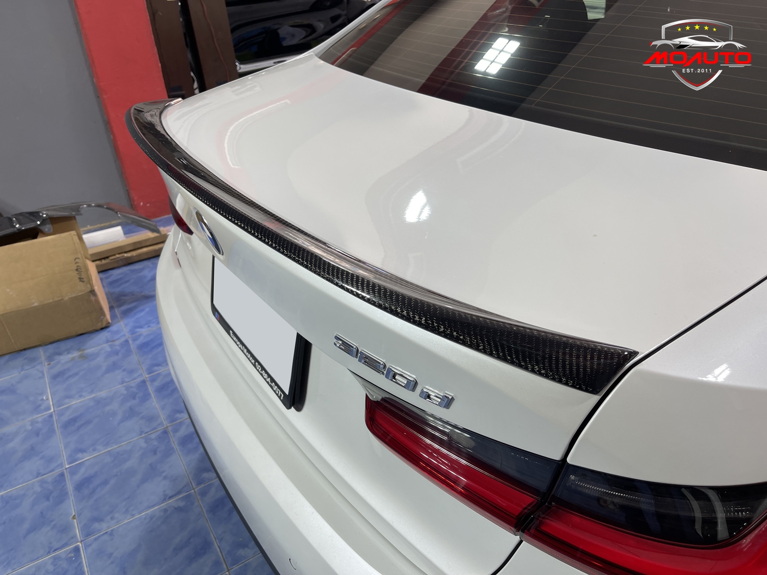 สปอยเลอร์ฝากระโปรงท้าย BMW G20 ทรง MP