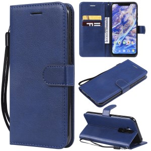 Case Nokia 8.1 / Pre-Order * เคสกระเป๋าเงิน Leather Case Stan ช่องเสียบการ์ด Wallet และกระเป๋าซ่อน เข็มกลัดแม่เหล็กเพื่อให้ปิดฝา *