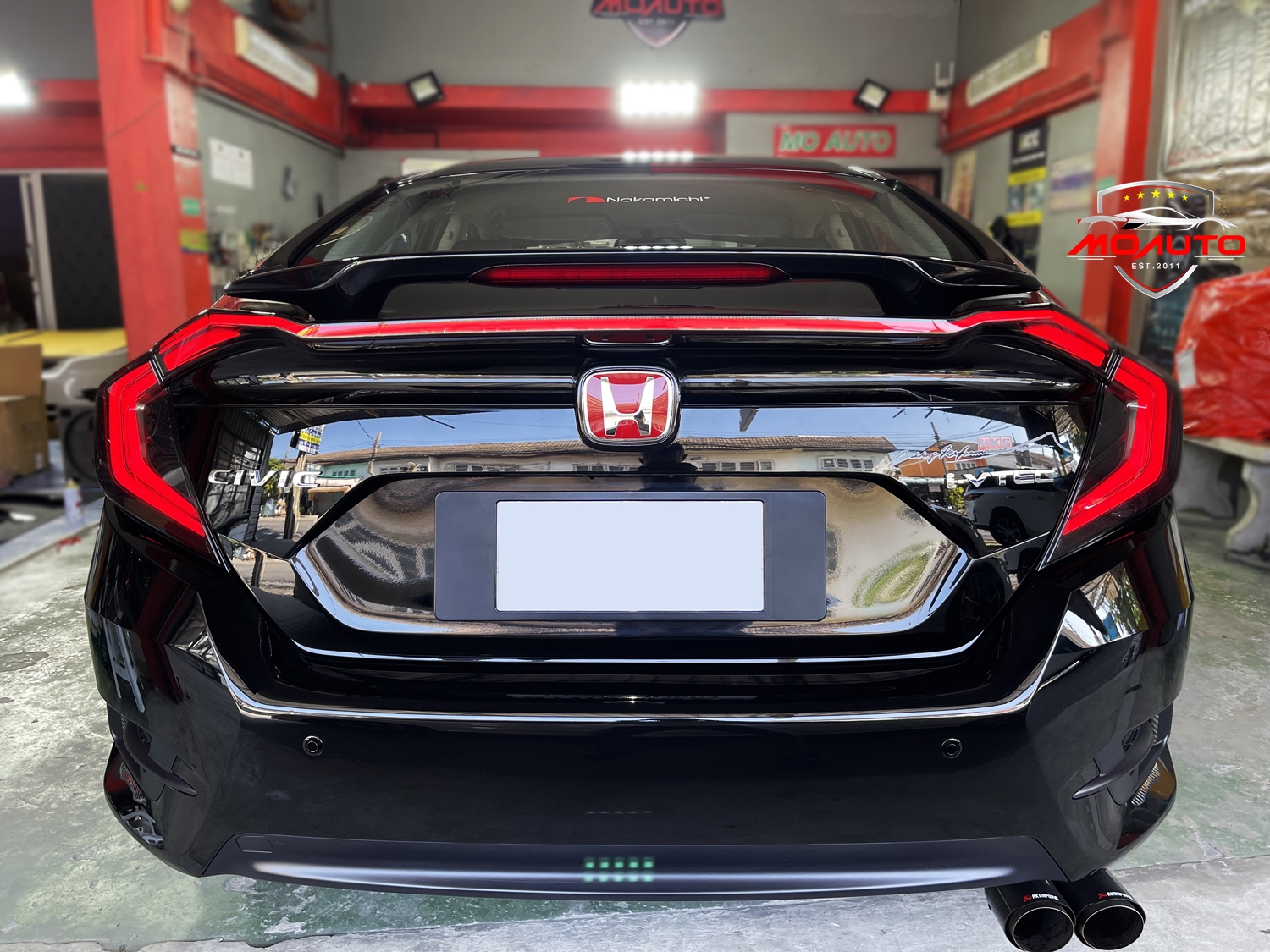 ไฟท้าย LED M-STEP พร้อมไฟฝากระโปรงท้าย CIVIC FC 2016 - 2021