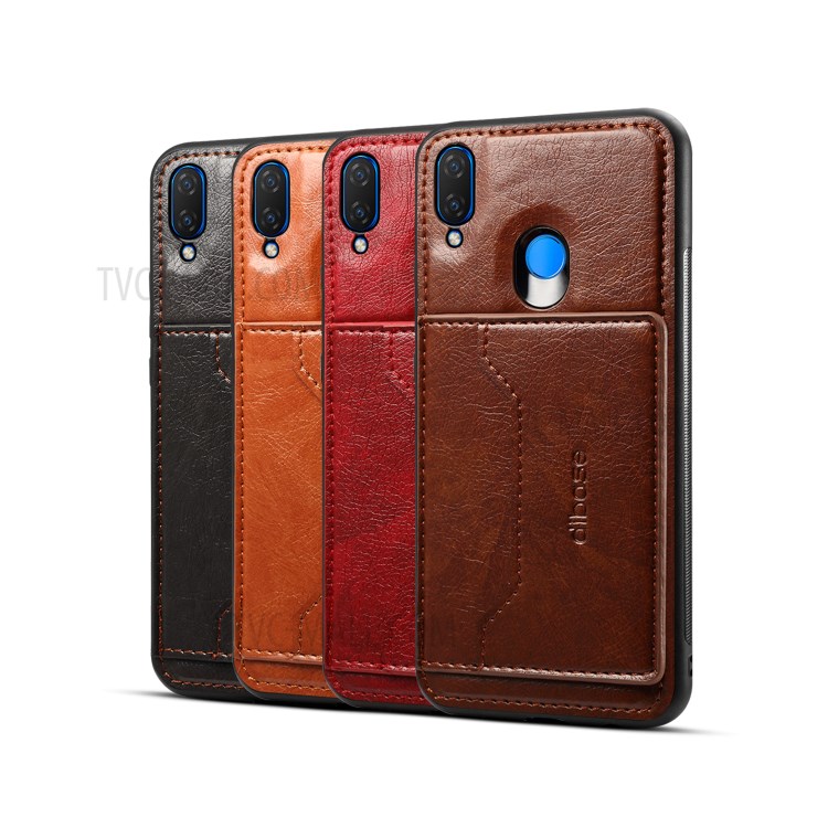 Case Huawei Nova 3i / Pre-Order * เคส PU หนังแท้เคลือบ หุ้มด้วยหนัง PC Back + TPU frame *