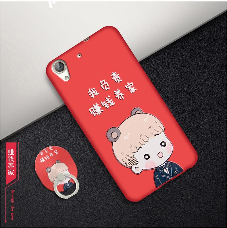 Case Huawei Y6ii / Pre-order * 3D แฟชั่นการ์ตูนซิลิคอน + แหวนนิ้ว *