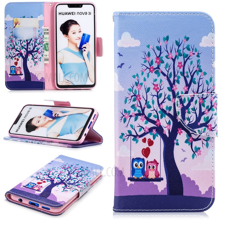 Case Huawei Nova 3i / Pre-Order * รูปแบบการพิมพ์ลาย Wallet สไตล์กระเป๋าสตางค์: ช่องใส่การ์ด 2 ช่อง + กระเป๋าเงิน 1 ใบ *