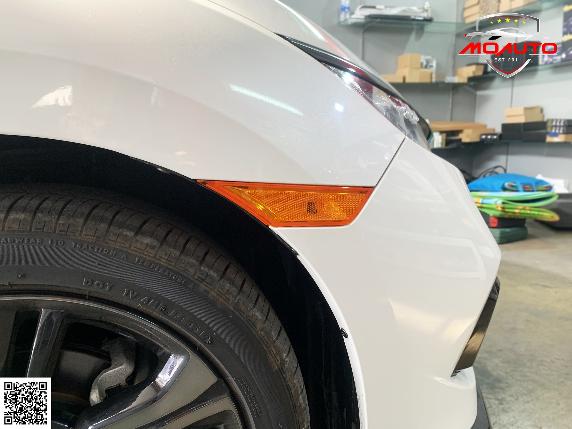 ไฟแก้มส้มแท้ CIVIC FC/FK