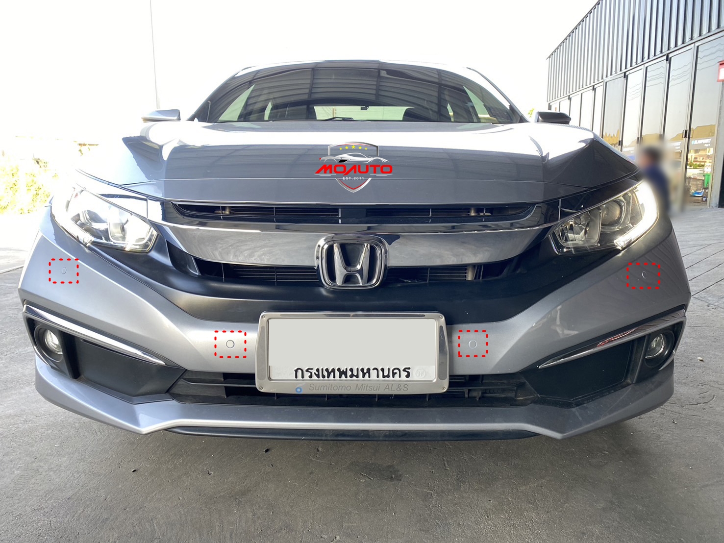 ชุดเซ็นเซอร์ หน้า-หลัง อัลตร้าโซนิค รอบคันสำหรับ CIVIC FC / FK