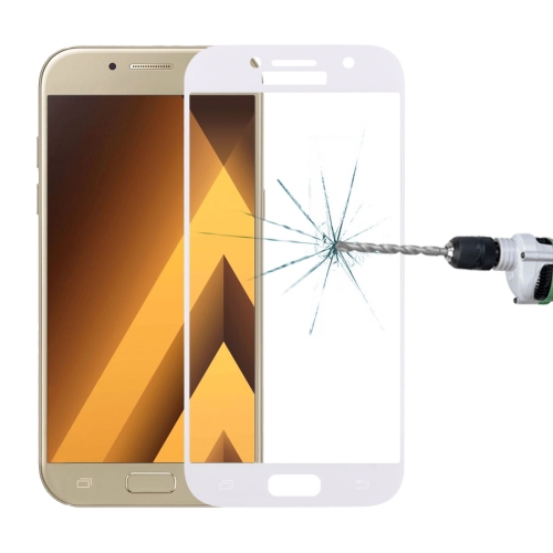 กระจกนิรภัยกันรอย Samsung Galaxy A7 2017 / Pre-order * 0.33mm 9H ความแข็งของพื้นผิวซิลค์สกรีนแบบเต็มหน้าจอกระจกกันรอยหน้าจอ *