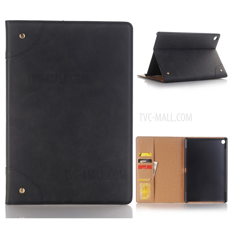 Case Huawei MediaPad M5 Pro / Pre-Order * กระเป๋าสตางค์หนังย้อนยุค PU หนังแท้ ฟังก์ชั่นปลุก / หลับอัจฉริยะ *