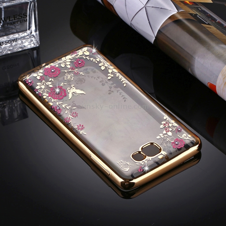 Case Samsung Galaxy A7 2017 / Pre-order * เคสดอกไม้แบบเพชรที่หุ้มฉนวนไฟฟ้า Soft TPU *