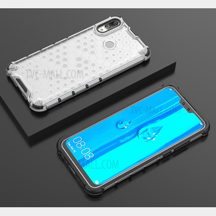 Case Huawei Y9 2019 / Pre-Order * เคสกันกระแทกรังผึ้ง TPU + ฝาครอบโทรศัพท์ PC ถุงลมนิรภัยด้านในทั้งสี่มุมป้องกันการกระแทก *