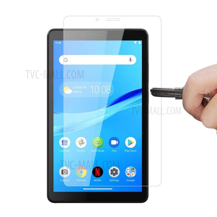 กระจกนิรภัย Lenovo Tab M7 / Pre-order * ฟังก์ชั่นป้องกันการระเบิดที่ปลอดภัย ขอบโค้ง 0.3 มม. แต่มีความแข็งที่แข็งแกร่ง *