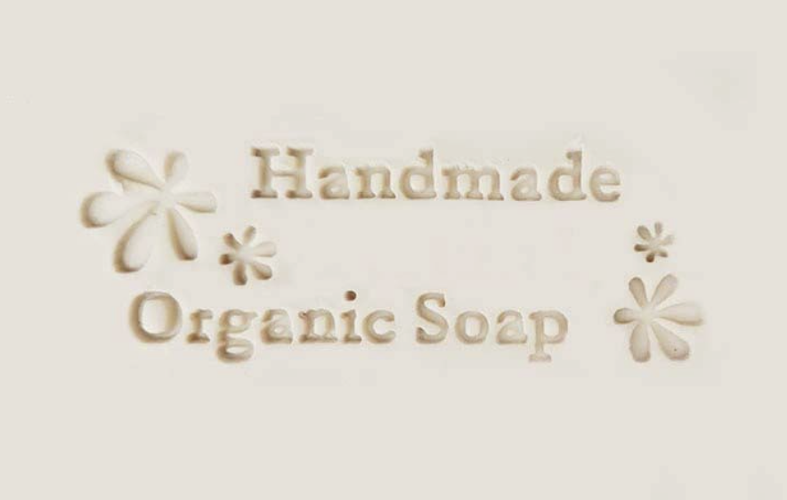 แสตมป์ handmade organic soap 1 ชิ้น 005702