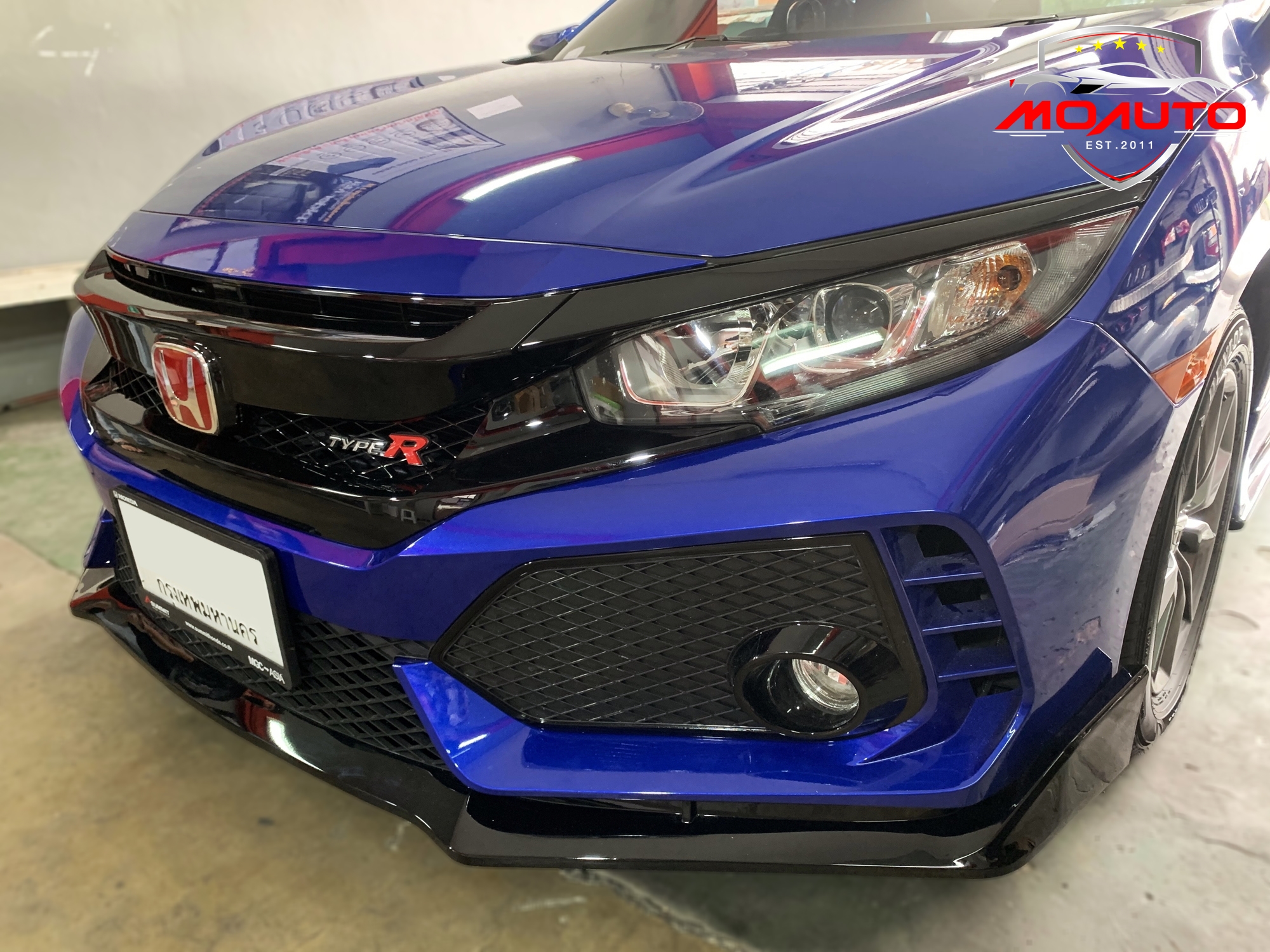ชุดแต่ง TYPE-R สำหรับ CIVIC FC 2016-2021 (แบบเปลี่ยนกันชน)