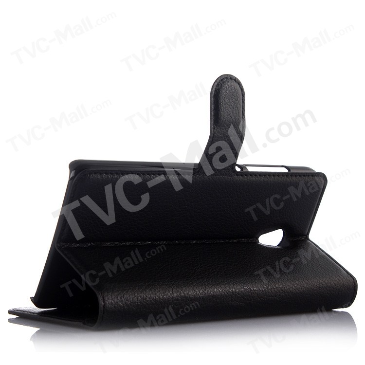 Case Lenovo Vibe P1 / Pre-order * เคสกระเป๋าสตางค์ผิวลิ้นจี่ *