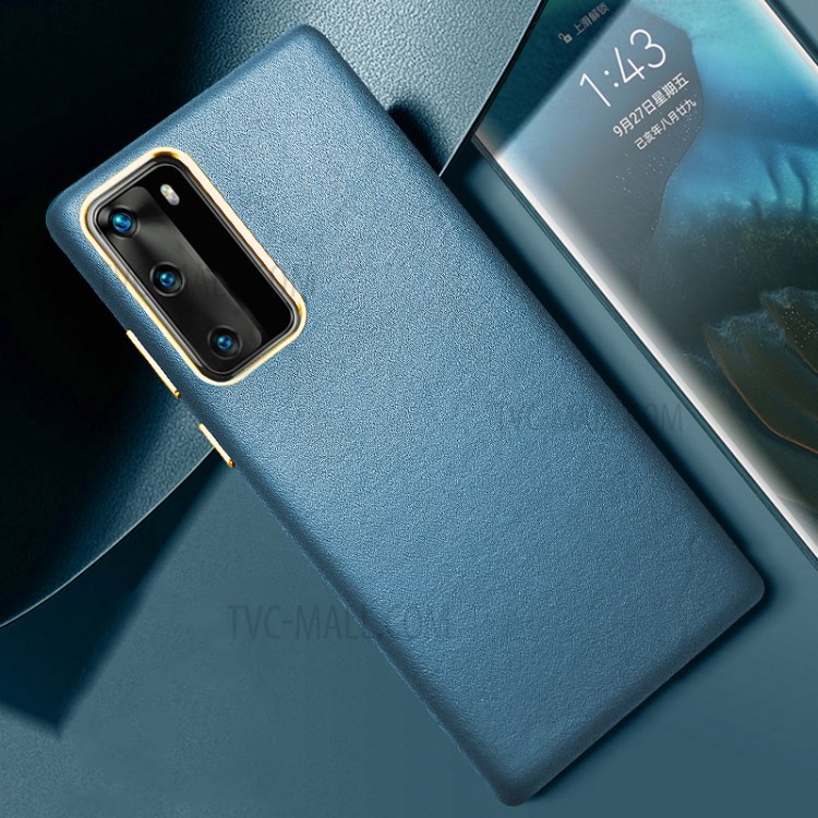 Case Huawei P40 / Pre-order * XOOMZ Napa เนื้อหนังวัวแท้ PC Phone หนังแท้คุณภาพสูงและวัสดุ PC หรูหราและสง่างาม *