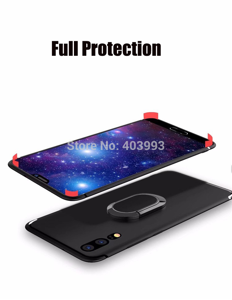 Case Huawei Nova 3i / Pre-Order * Finger Ring Kickstand (แผ่นโลหะแม่เหล็กแบบ Built-in) *