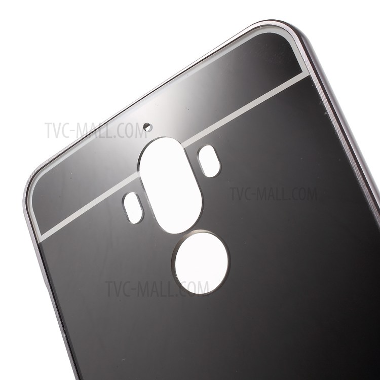 Case Huawei Mate 9 / Pre-order * 2 in 1 กรอบกันชนโลหะ แผ่นหลังที่มีพื้นผิวเหมือนกระจก *