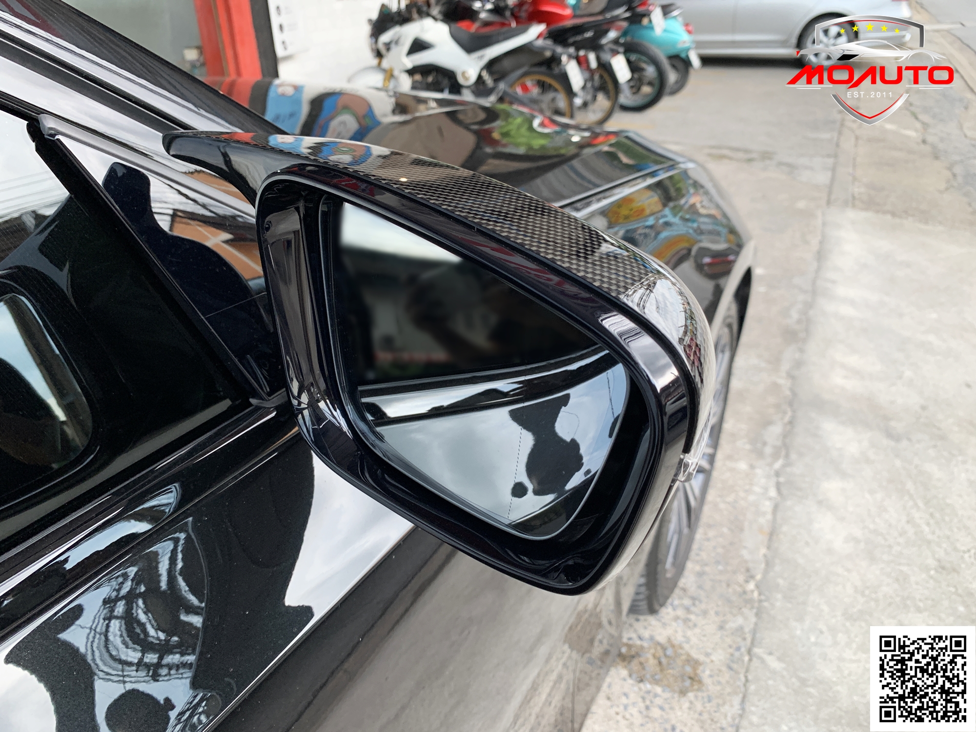 ฝากระจกมองข้างคาร์บอนแท้ ทรง M5 BMW G20