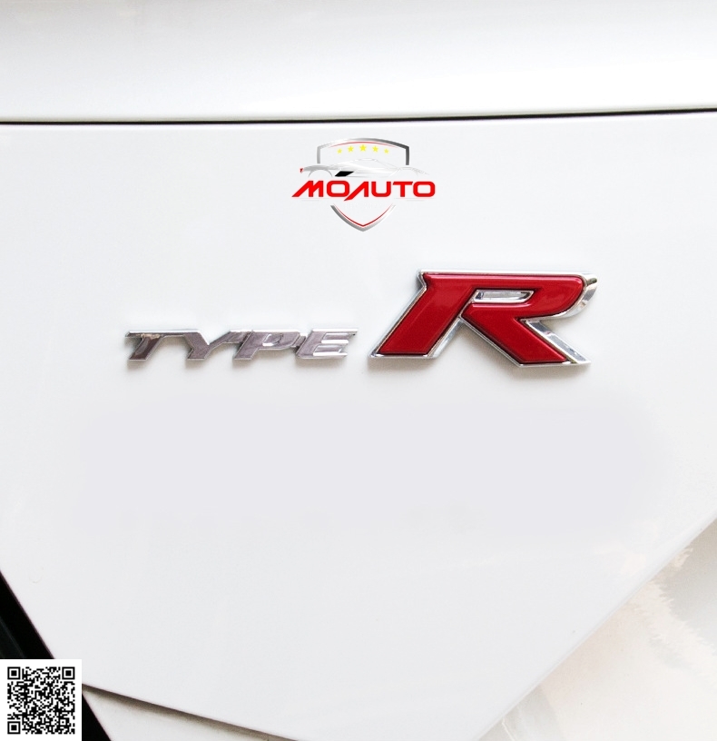 โลโก้ Type-R ฝากระโปรงท้าย สำหรับ CIVIC FC / FK