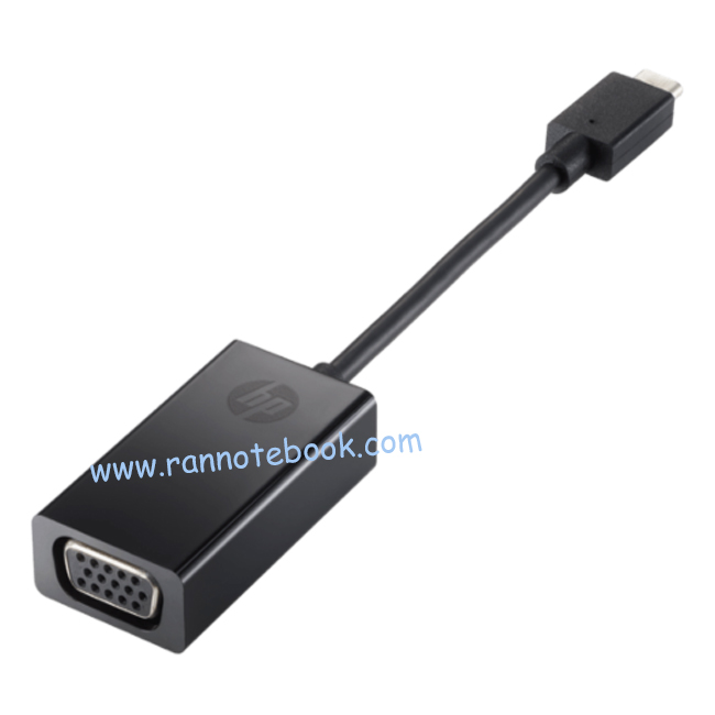 ตัวแปลง สายแปลง USB Type C เป็น VGA ยี่ห้อ HP ของแท้ รับประกันศูนย์ HP 1 ปี USB C to VGA ราคาพิเศษ