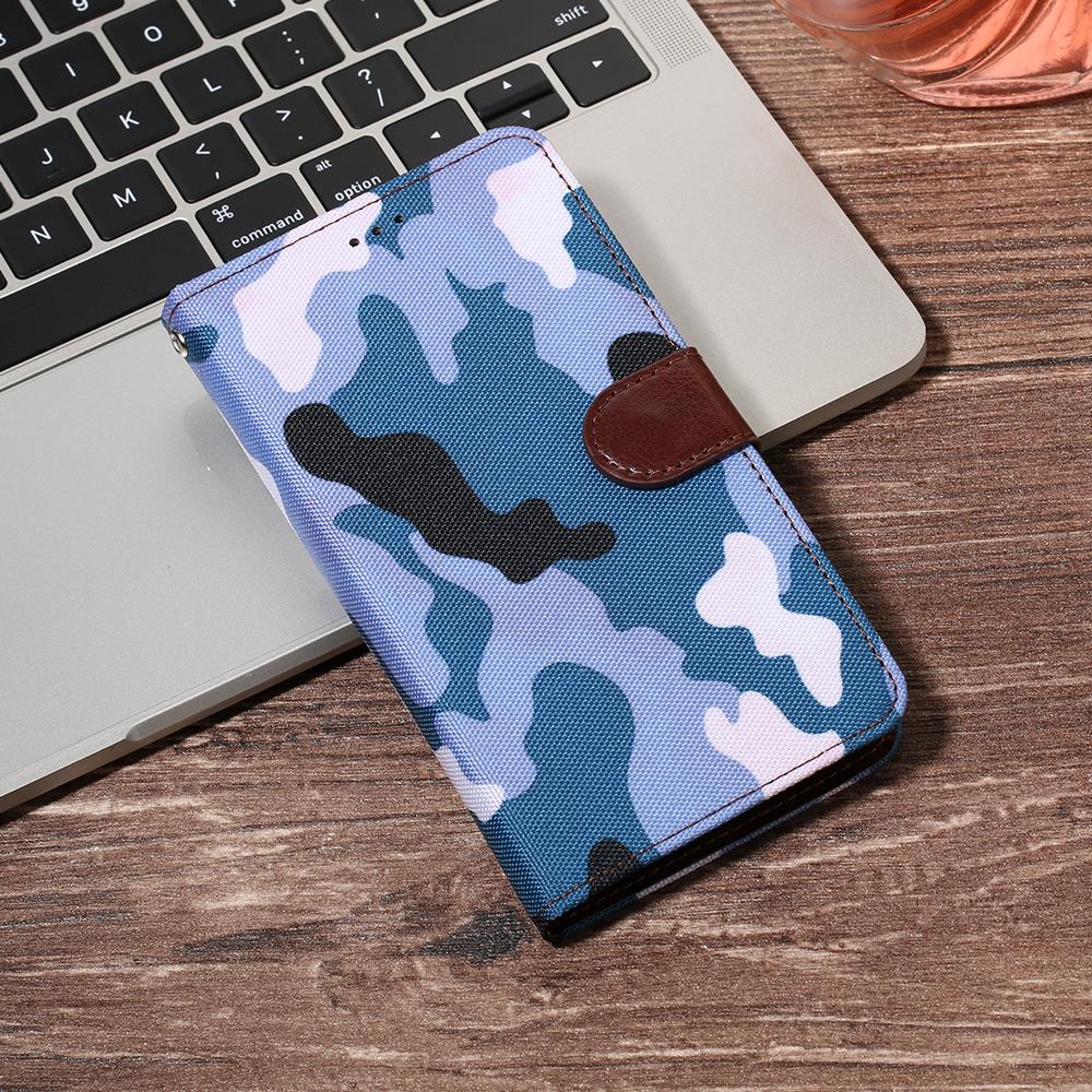 Case Huawei Y6ii / Pre-order * เคสลายพรางทหารหนังพลิกกระเป๋าโทรศัพท์ *